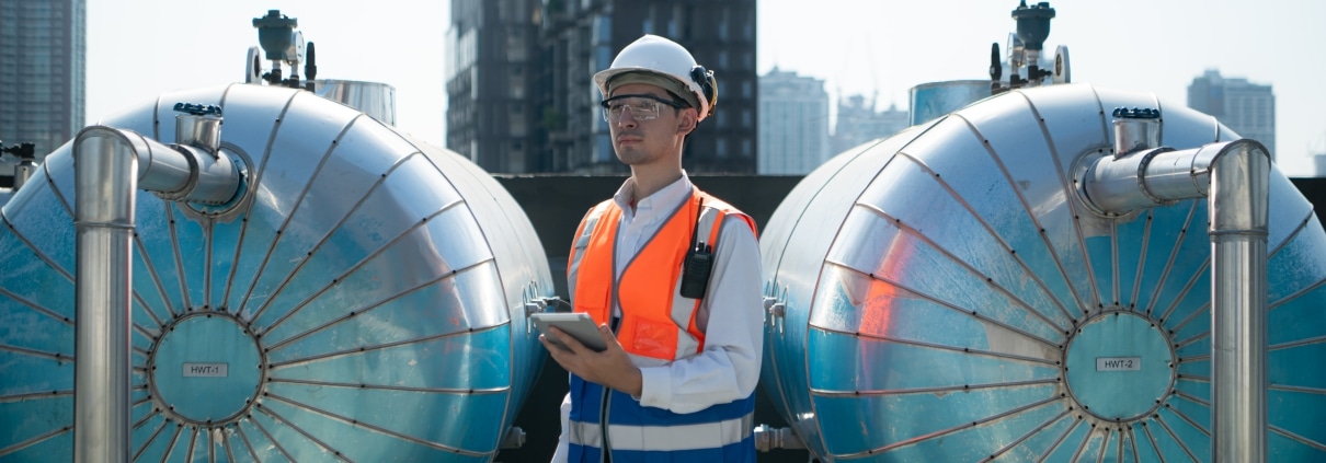 Energo engineers conducting energy efficiency inspection in NYC