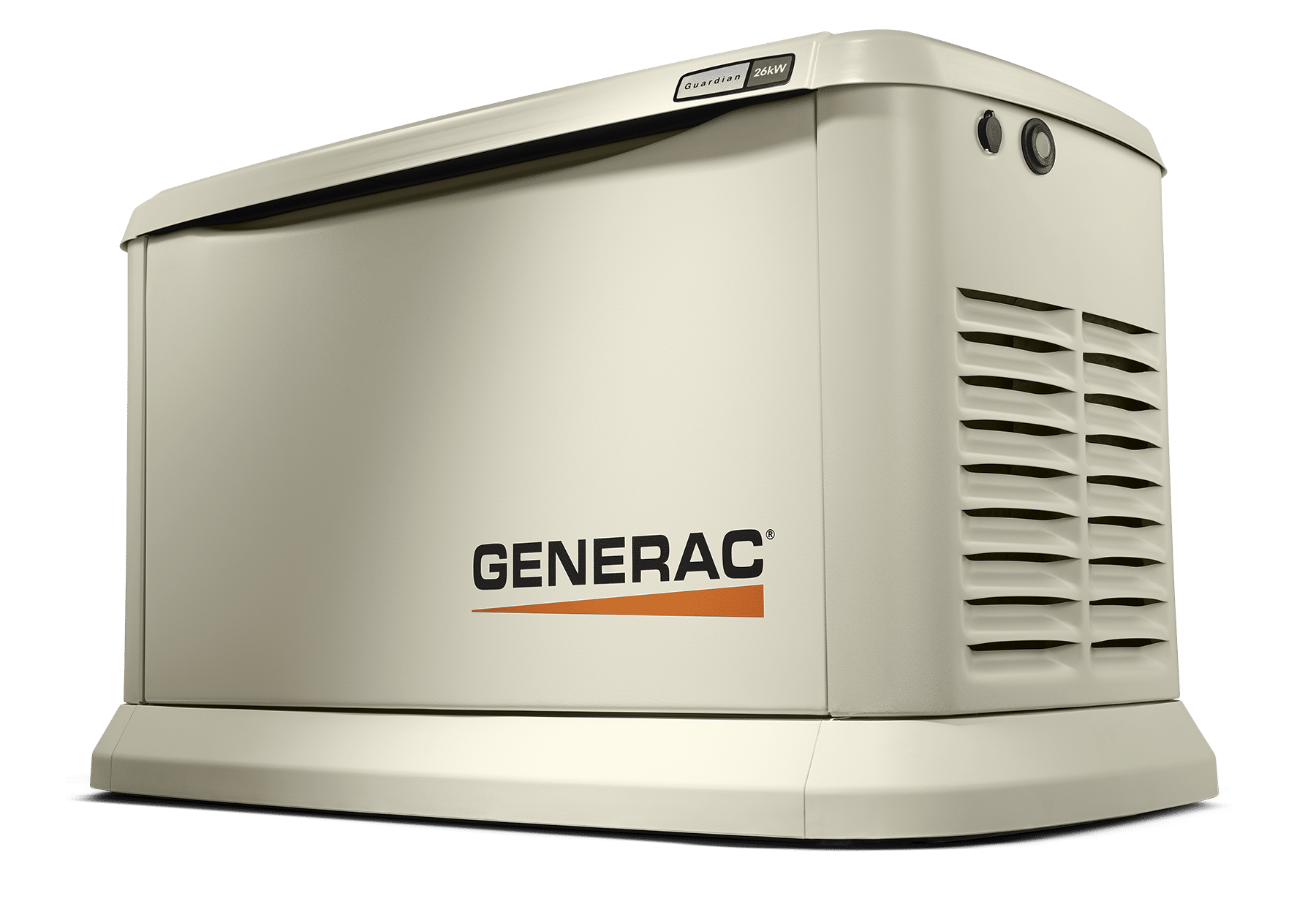 Generac standby generator unit install